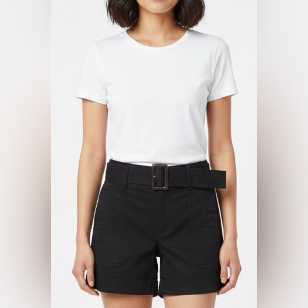 The Limited Black Cargo Shorts Tailored Style
